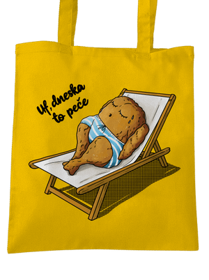 Dneska to peče taška Sunflower