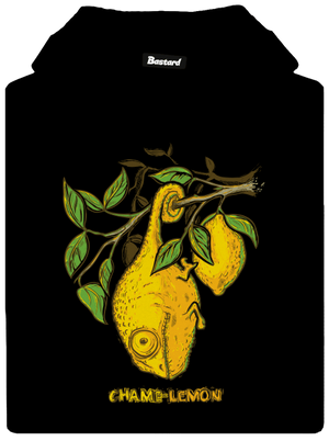 Citrón pánská mikina klokanka Black