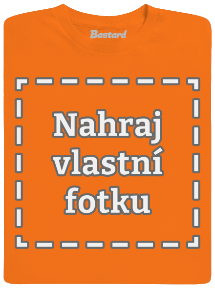 Vlastní potisk pánské tričko Orange