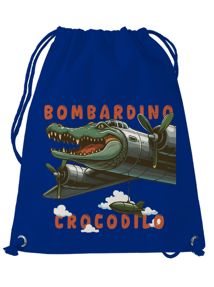 Bombardino Crocodilo – Italian Brainrot vak Royal Blue Mal