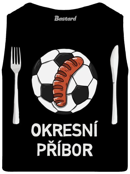 Okresní příbor pánské tílko Black
