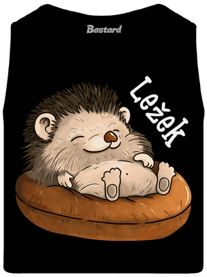 Ležek pánské tílko Black