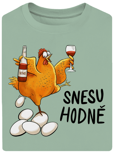 Snesu hodně unisex tričko oversized Sage