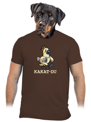 Kakat-du pánské tričko Brown