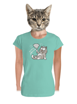 Macek a Micina dámské tričko premium Mint Mal