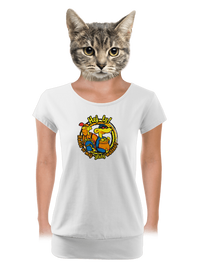 dámské tričko s lemem