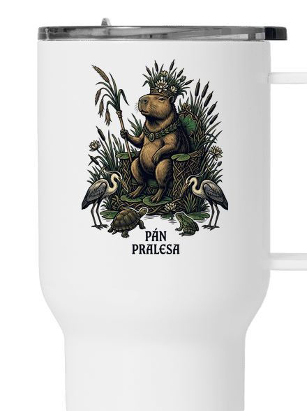 Pán pralesa termohrnek White