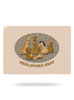 Královská hra puzzle White