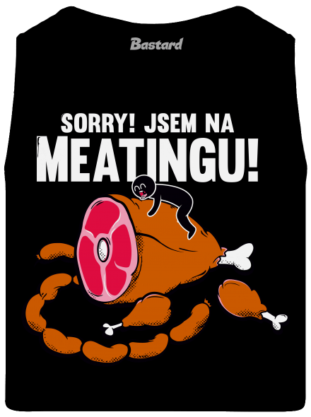 Meating pánské tílko Black