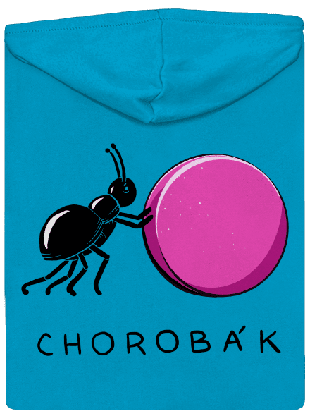 Chorobák dámská mikina na zip Blue Atol