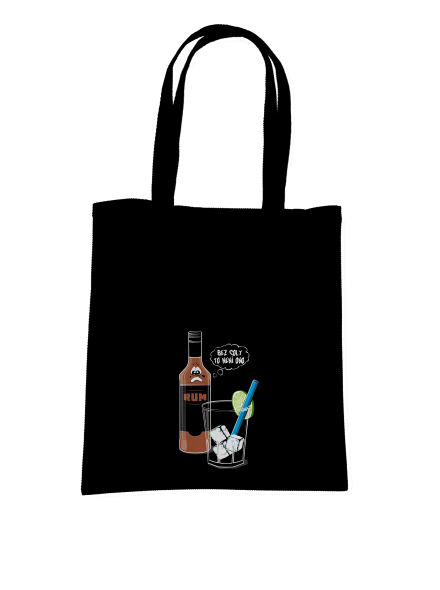 Rum a Cola taška Black