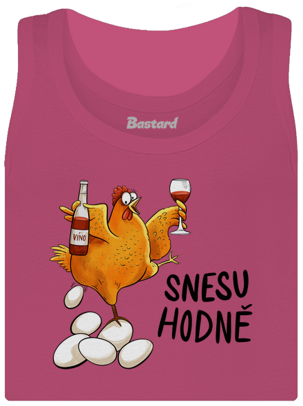 Snesu hodně dámské tílko klasické Magenta