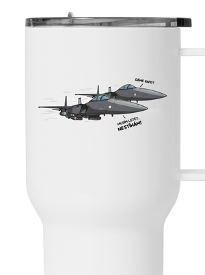 Stíhačka nestíhá termohrnek White