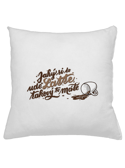 Latte polštář White