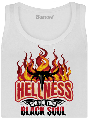 Hellness dámské tílko klasické White