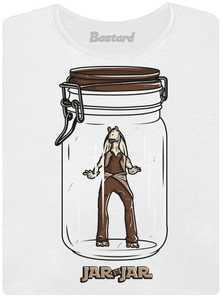 Jar in jar dámské tričko White