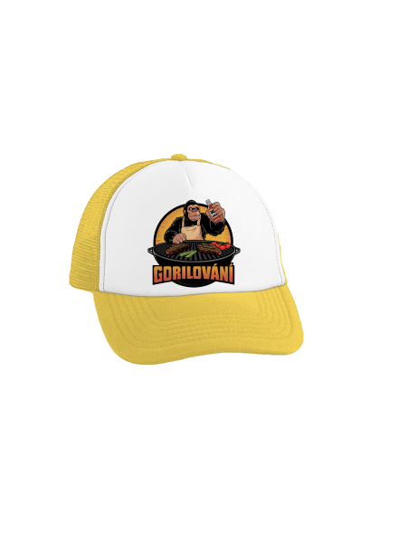 Gorilování kšiltovka truckerka Sunflower cap