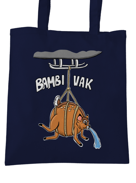 Bambi vak taška French Navy