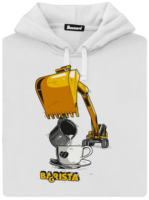 Bagrista dámská mikina klokanka White