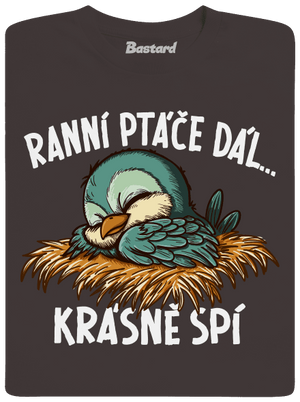 Ranní ptáče spí pánské dlouhý rukáv Bear Brown