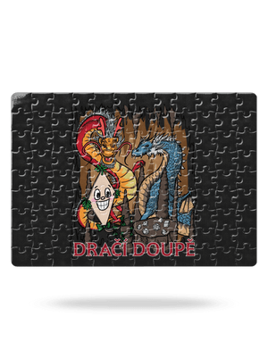 Dračák puzzle White