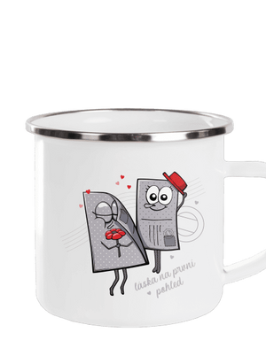 Láska na první pohled plecháček White