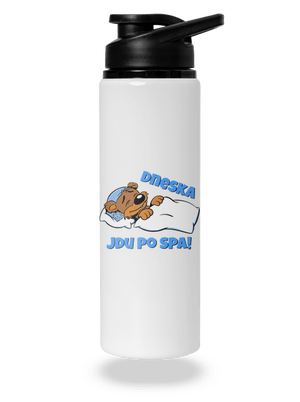 Dneska jdu po spa lahev na vodu White