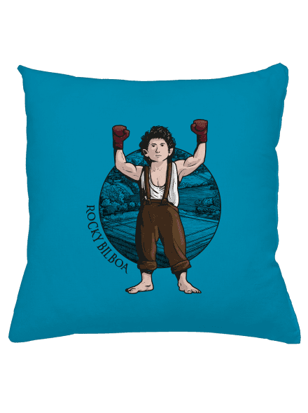 Rocky Bilboa polštář Blue Turquoise