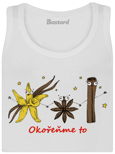 Okořeňme to dámské tílko klasické White