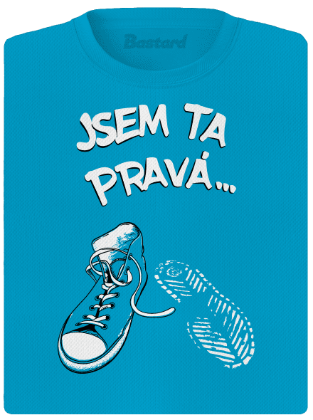 Hledám tu pravou dámské sportovní tričko Blue Atol