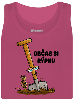 Občas si rýpnu dámské tílko klasické Magenta