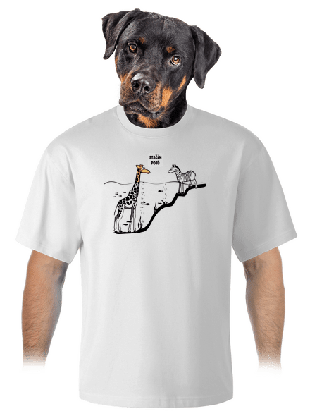 Stačím, pojď unisex tričko oversized White