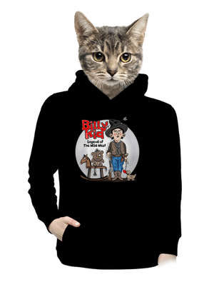 Billy The Kid dámská mikina klokanka Black