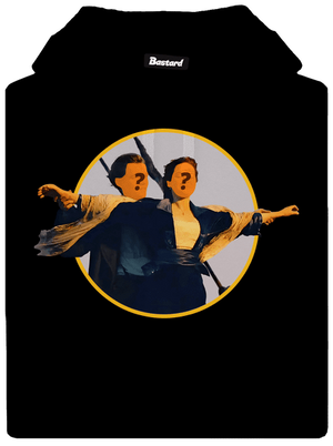 Titanic dámská mikina klokanka Black