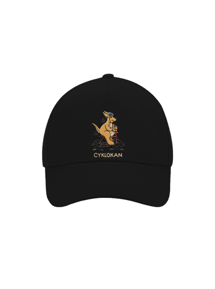 Cyklokan kšiltovka baseballka Black
