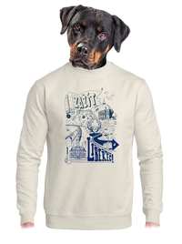 unisex mikina bez kapuce