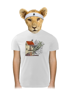 V komoře je MiG dětské sportovní tričko White