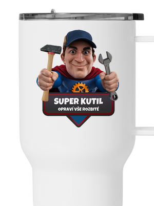 Super táta termohrnek White