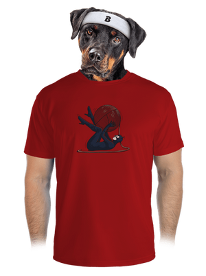 Catwoman pánské sportovní tričko Red Mal