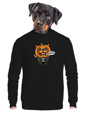 unisex mikina bez kapuce