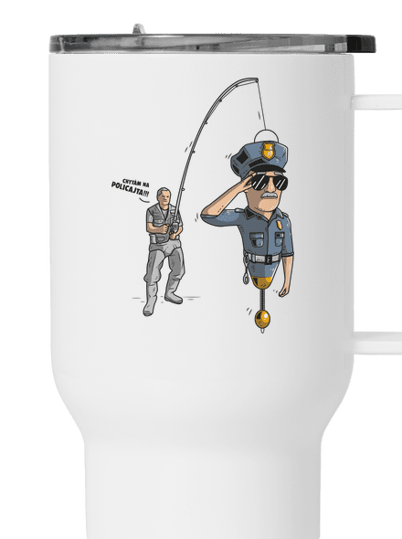 Policajt termohrnek White