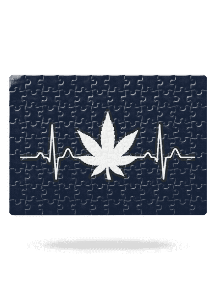 EKGanja puzzle White