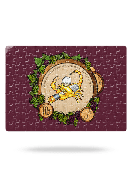 Vinný horoskop: Štír puzzle White