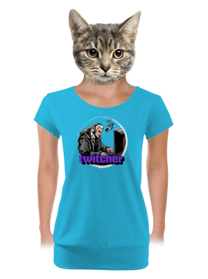 dámské tričko s lemem