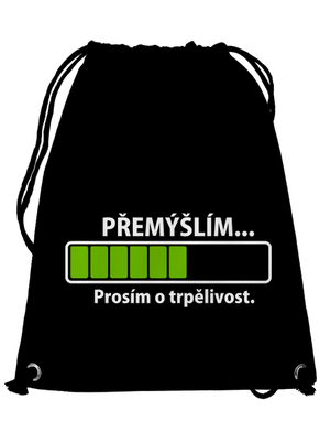 Přemýšlím vak Black