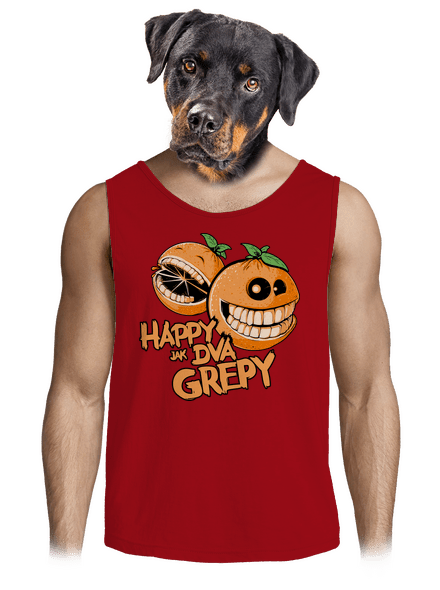 Happy grepy pánské tílko Red