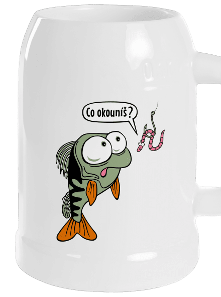 Co okouníš? půllitr White