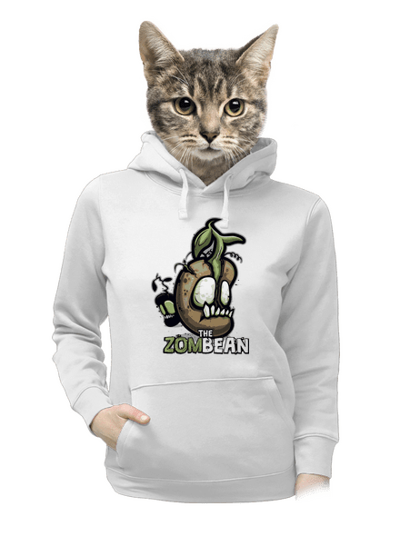 Zombean dámská mikina klokanka White