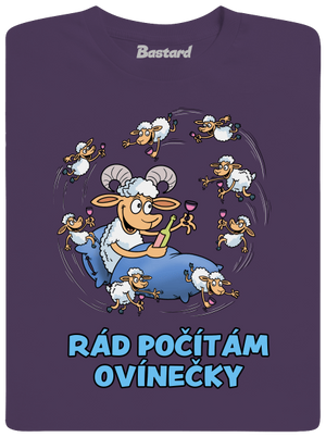 Počítám ovínečky pánské tričko Urban Purple