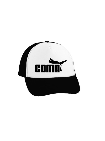 Coma kšiltovka truckerka Black cap